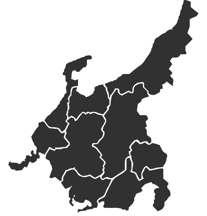 CLEAR TREE（クリアツリー）対応エリア 中部地方