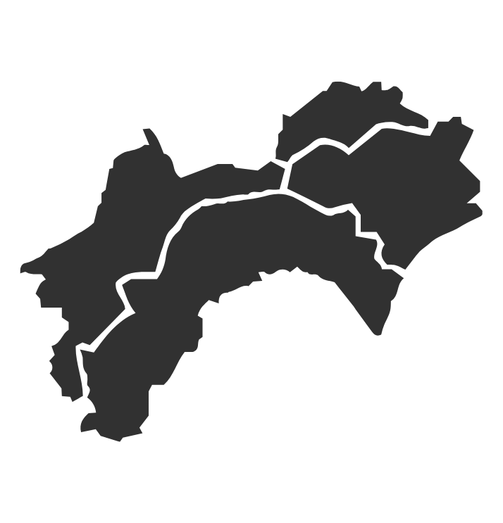 CLEAR TREE（クリアツリー）対応エリア 四国地方